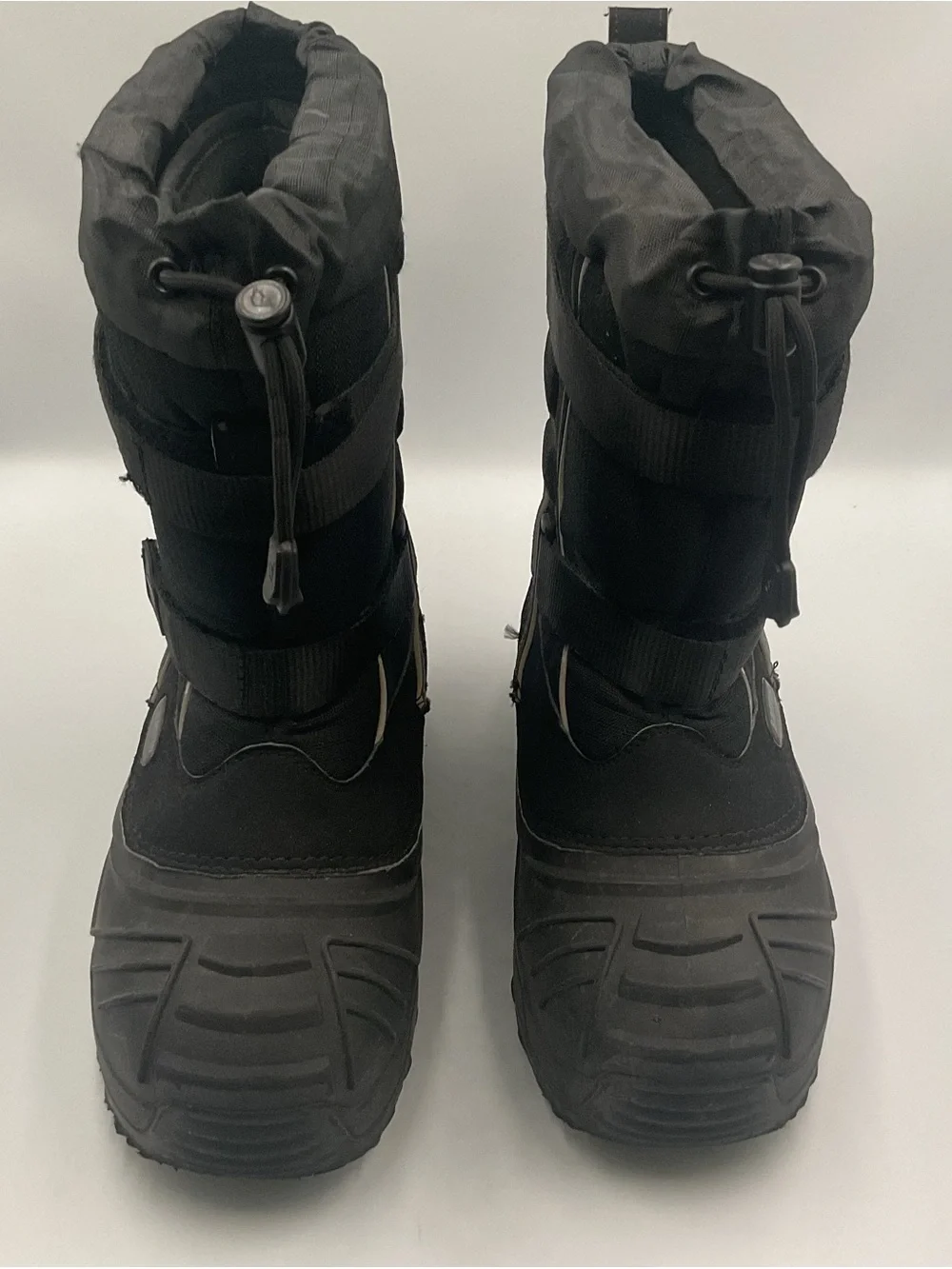 Baffin Young Eiger Youth Size 5 Winter Snow Boots Insulated Black Snowmobiling